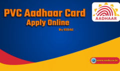 PVC Aadhaar card