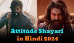 Attitude Shayari in Hindi 2024