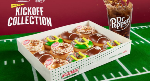 Krispy Kremes Dr. Pepper Donut is the treat you never knew you needed.