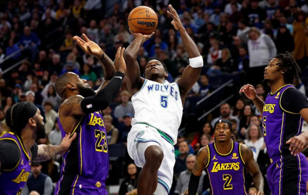 The Timberwolves' starting lineup and rotation are designed for NBA preseason play.