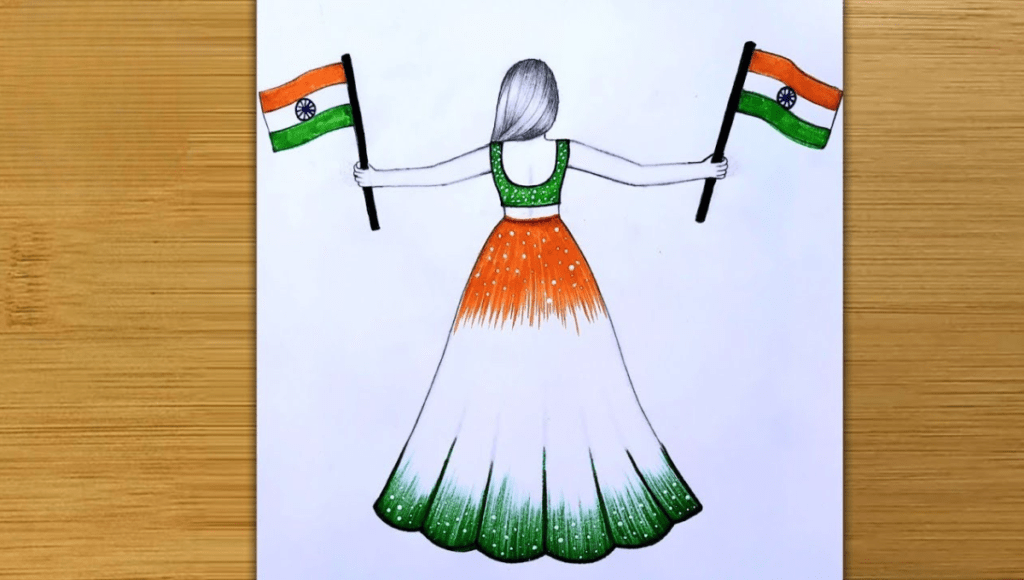 Republic Day Drawing