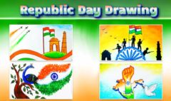 Republic Day Drawing