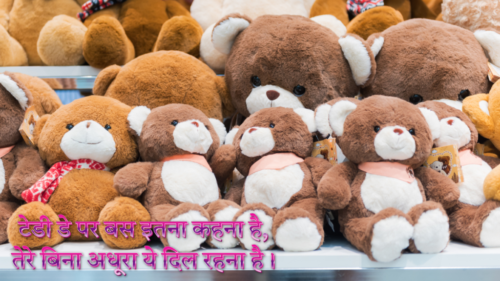 Happy Teddy Day Shayari