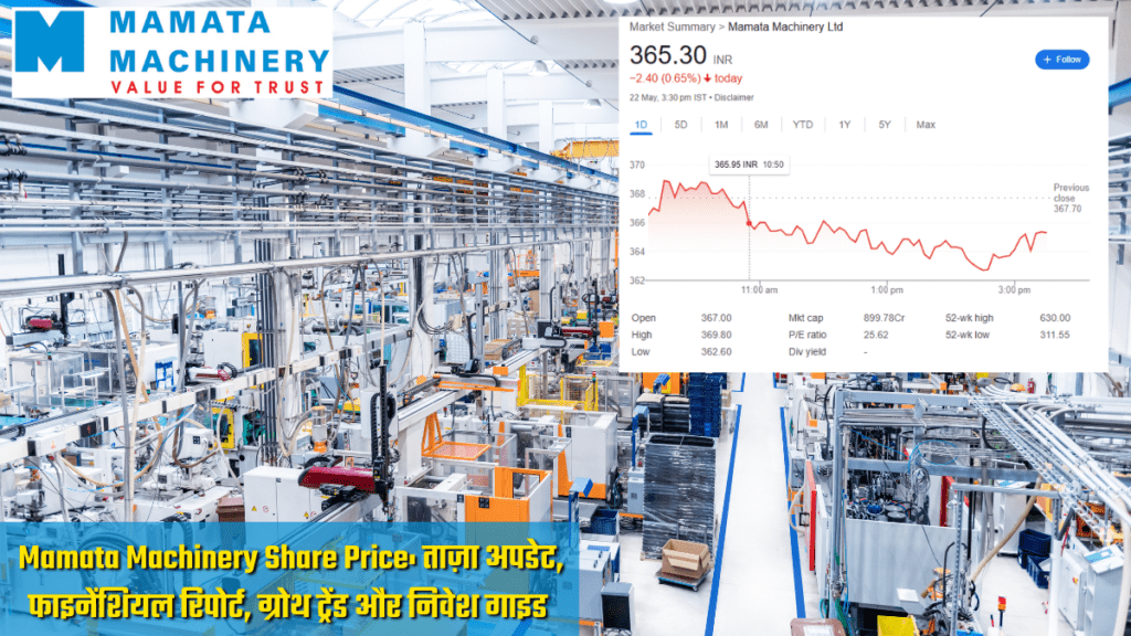 Mamata Machinery Share Price