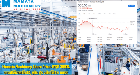 Mamata Machinery Share Price