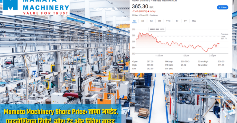 Mamata Machinery Share Price