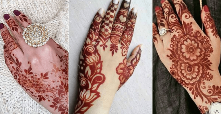Stylish Hand Mehndi Design