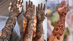 Royal Finger Mehndi Design