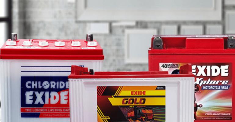 Exide Battery Price
