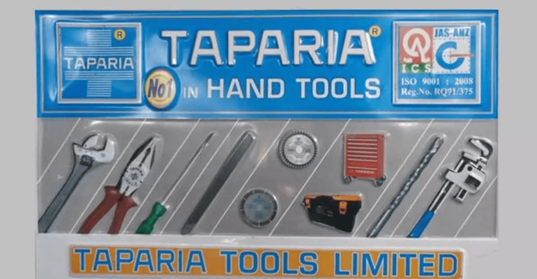 Taparia Tools Share Price