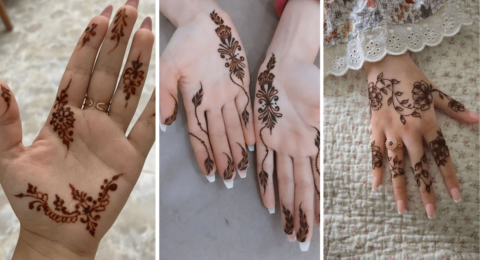 Simple Mehndi Design Photo