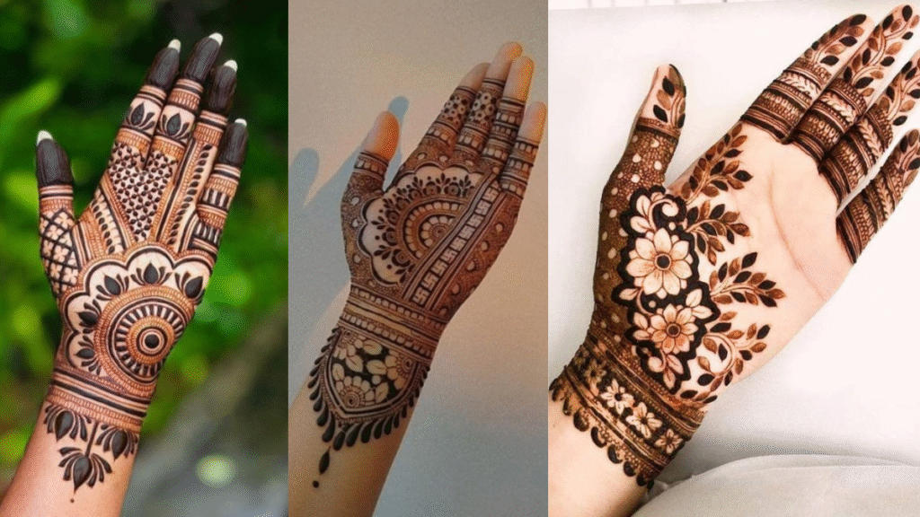 Minimal Mehndi Design Front