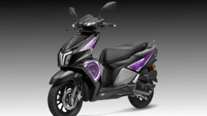 125 Black TVS Ntorq