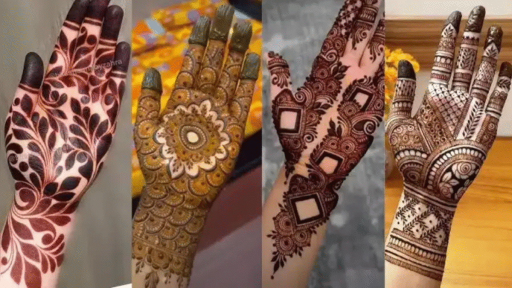 Royal Front Hand Mehndi design