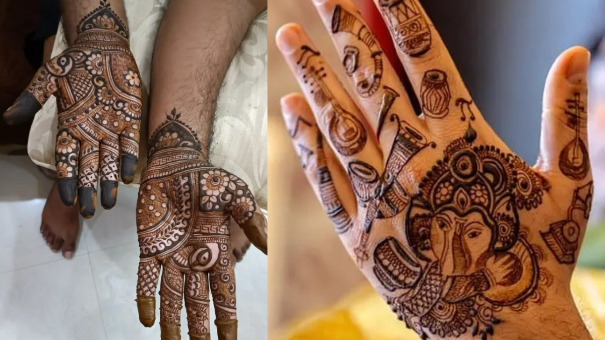 Groom Mehndi Design