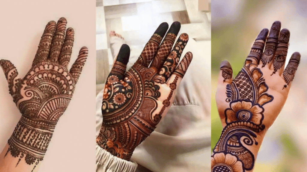 small aesthetic henna designs