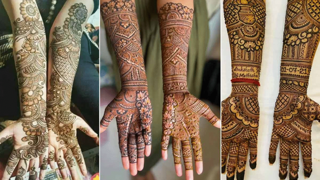 Royal Front Hand Mehndi design
