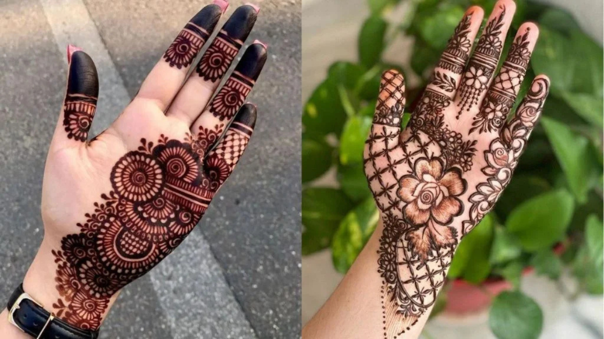 Flower Simple Mehndi Design