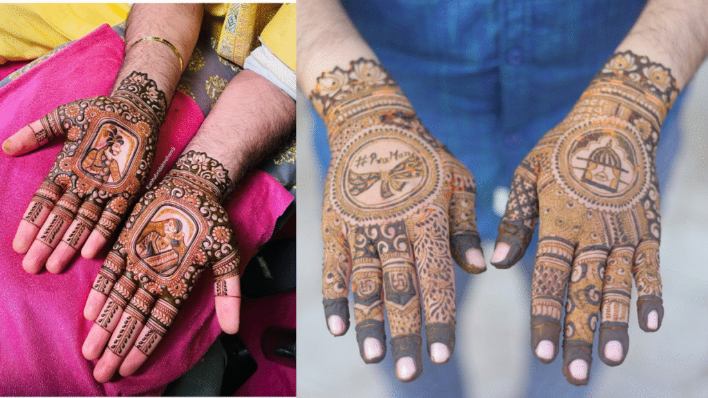 Groom Mehndi Design