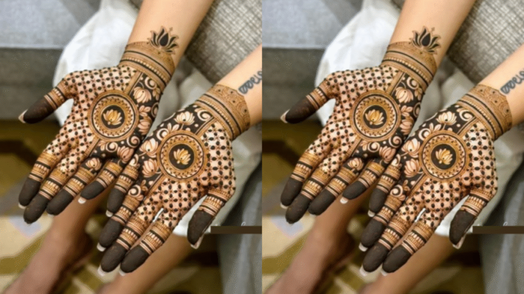 small aesthetic henna designs