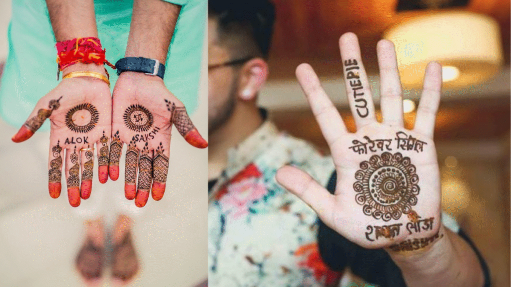 Groom Mehndi Design