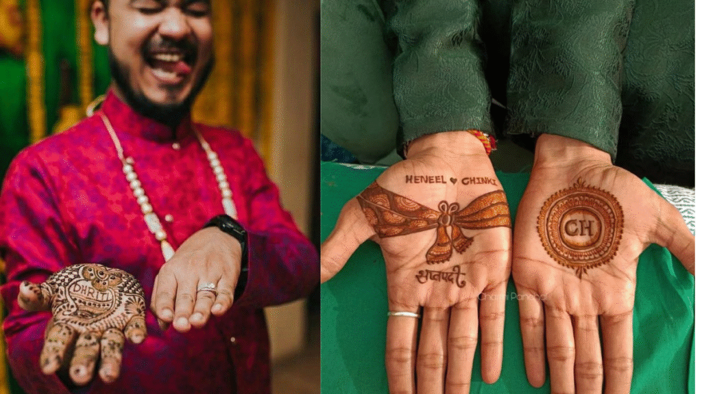 Groom Mehndi Design
