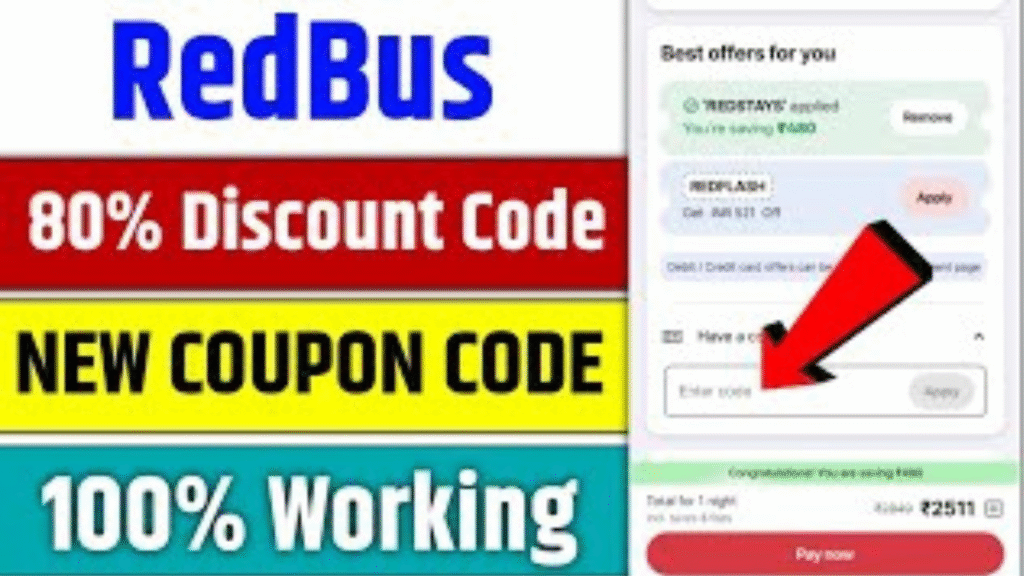 Redbus Coupon Code 