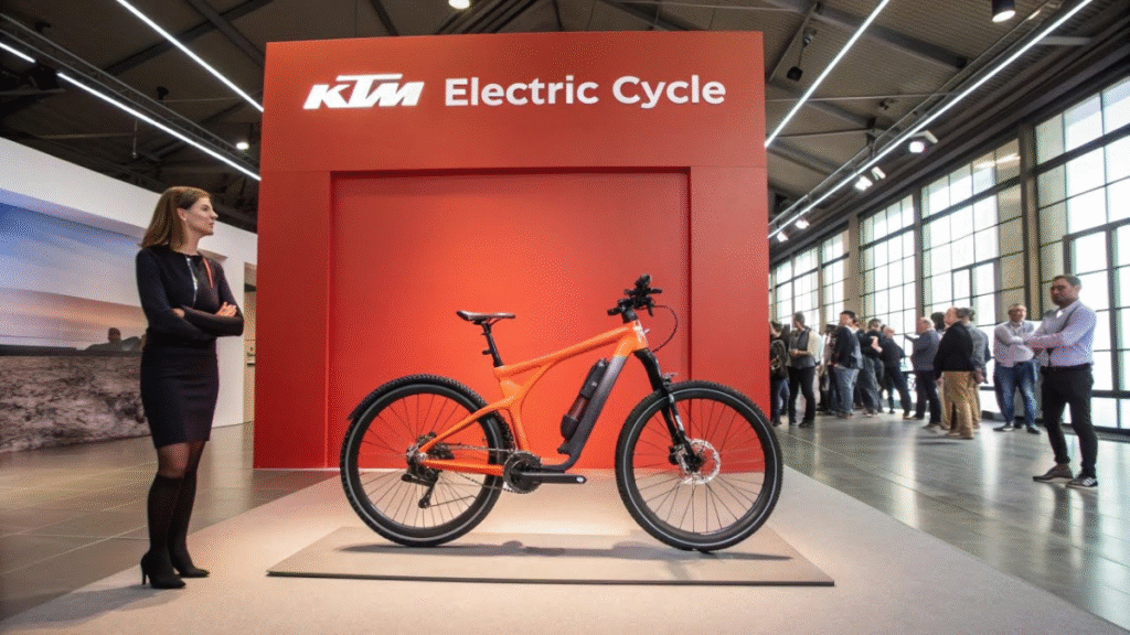 KTM इलेक्ट्रिक साइकिल लॉन्च