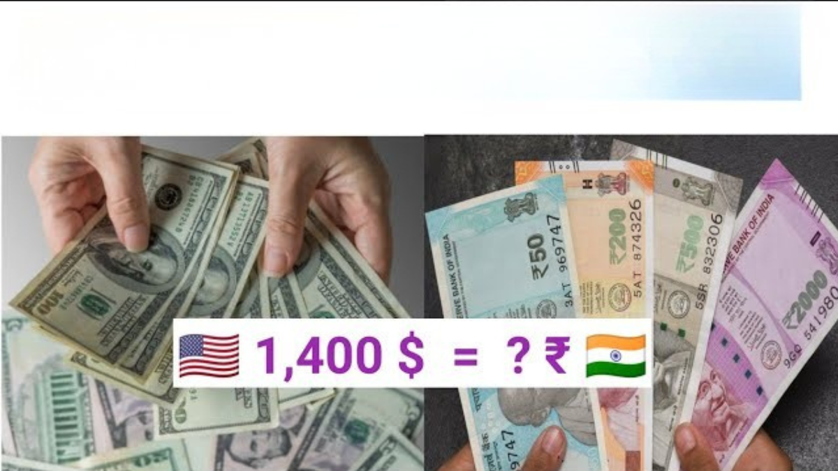 1400 Dollars In Rupees