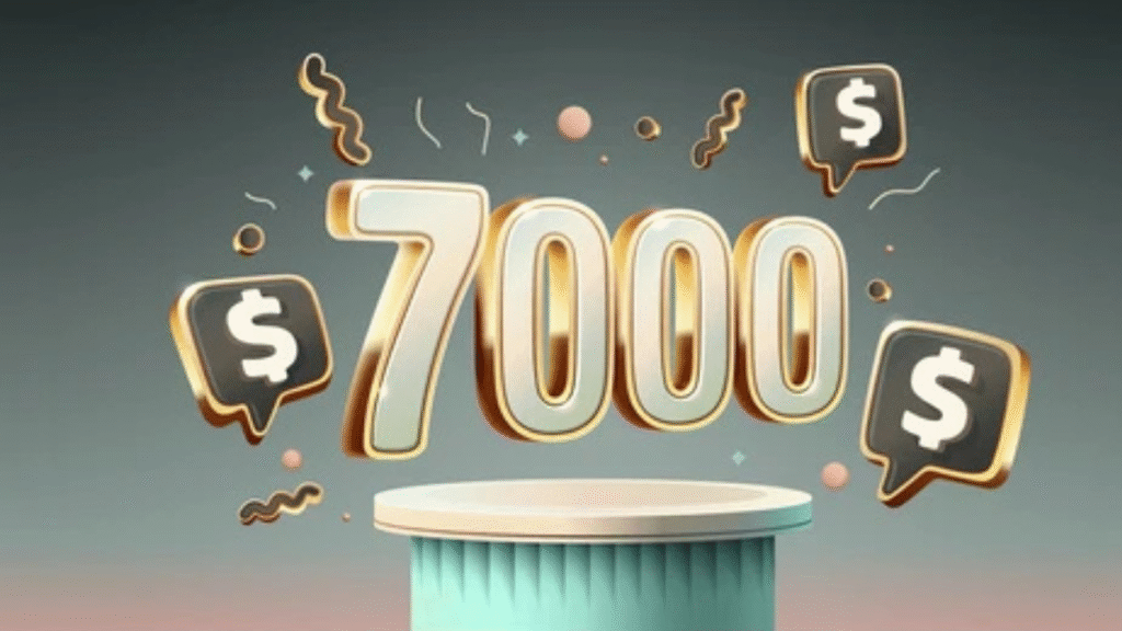 7000 Dollars In Rupees