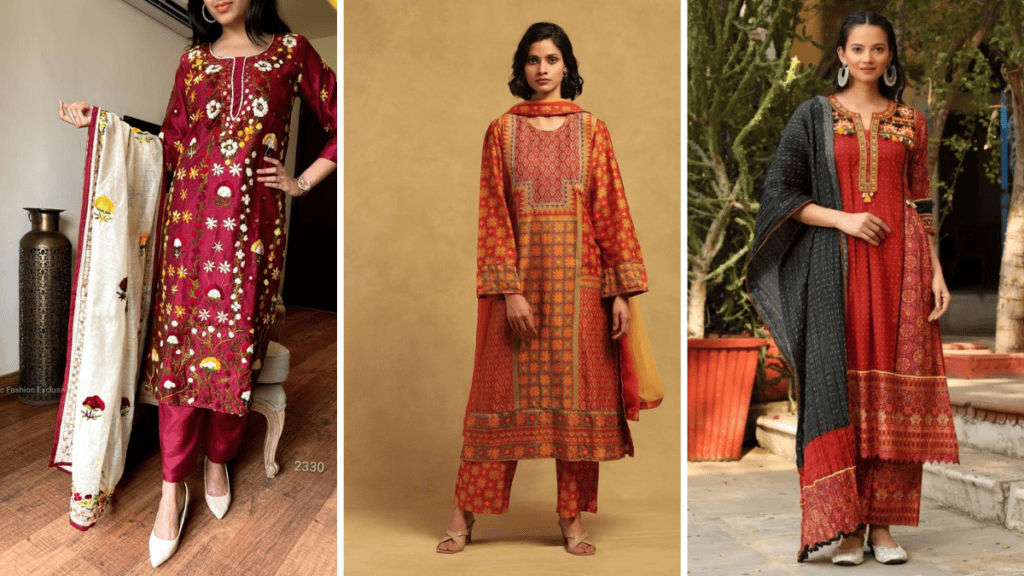 Punjabi Kurti Set
