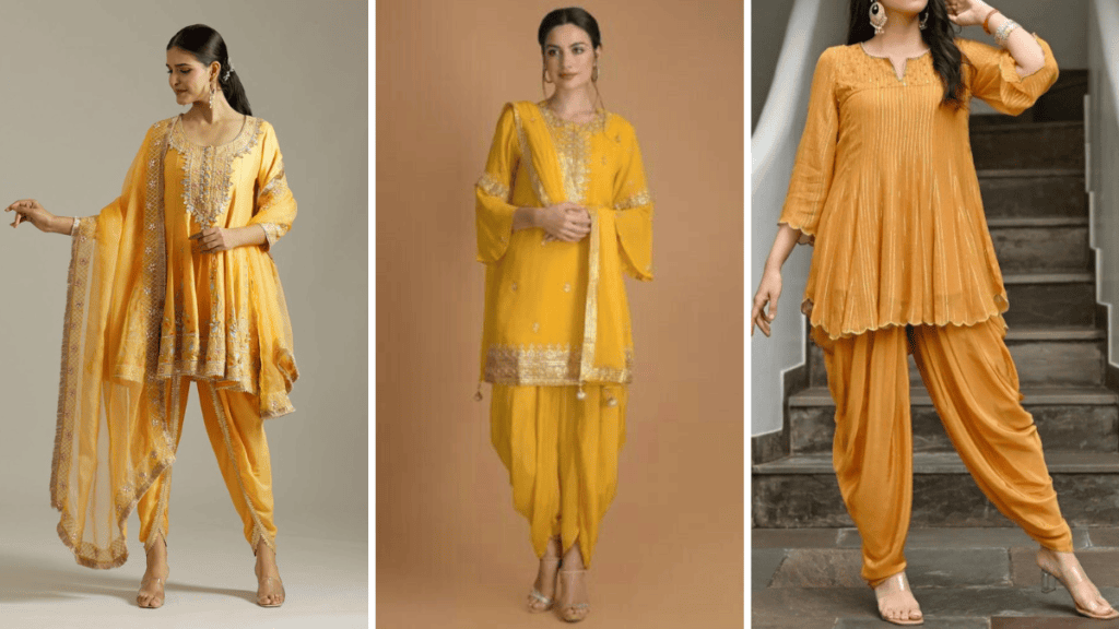 Haldi Dress for Girl