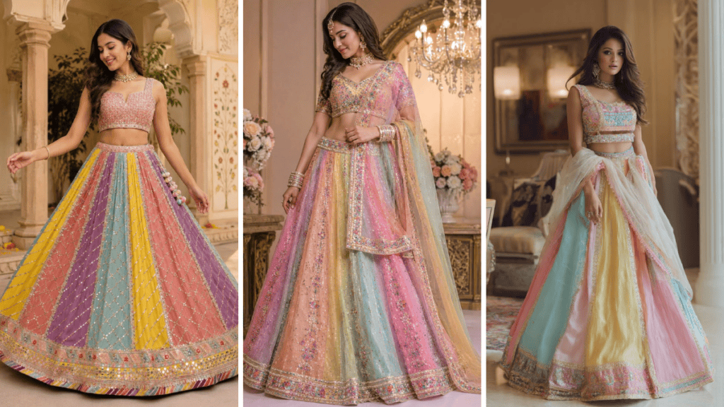 Multi Color Lehenga