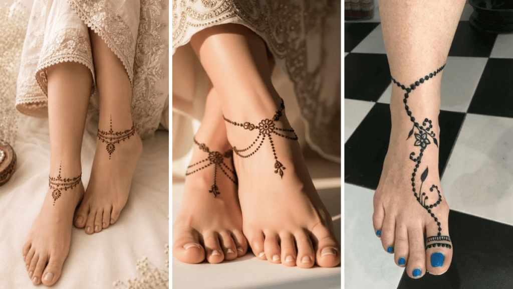 Leg Mehndi