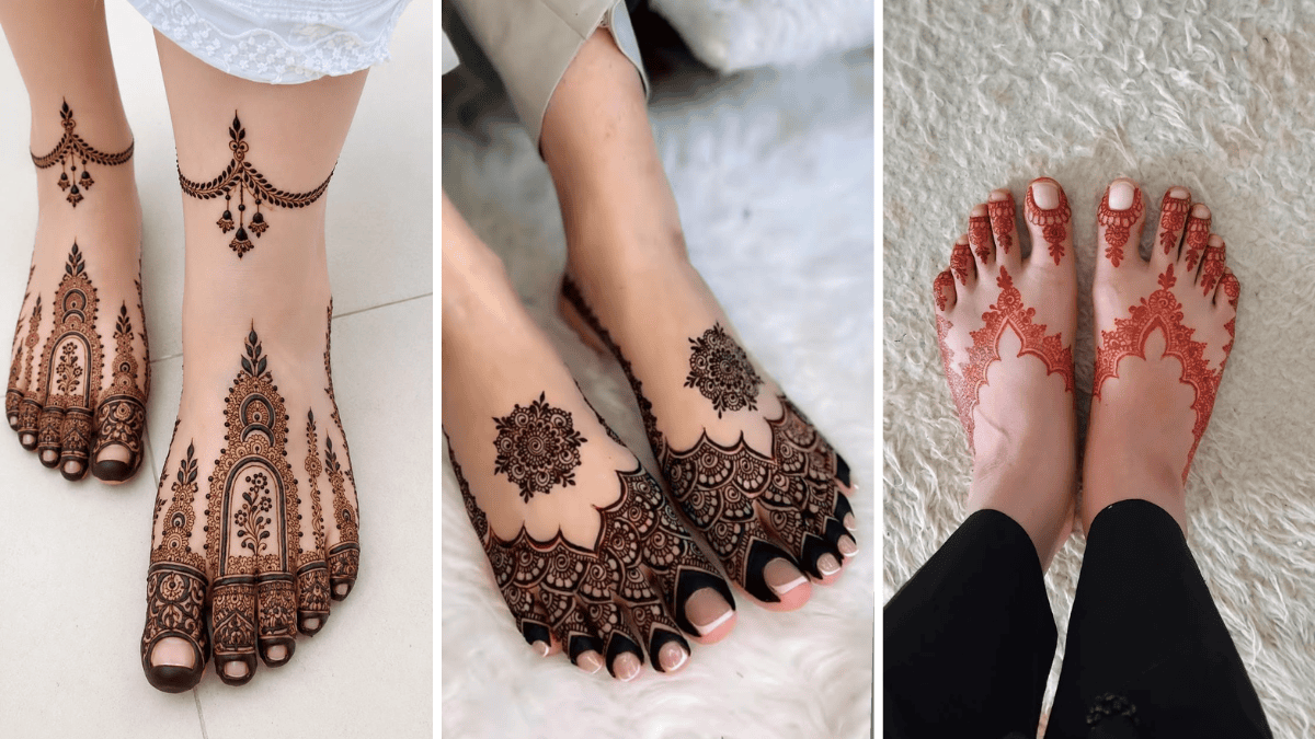 Leg Mehndi