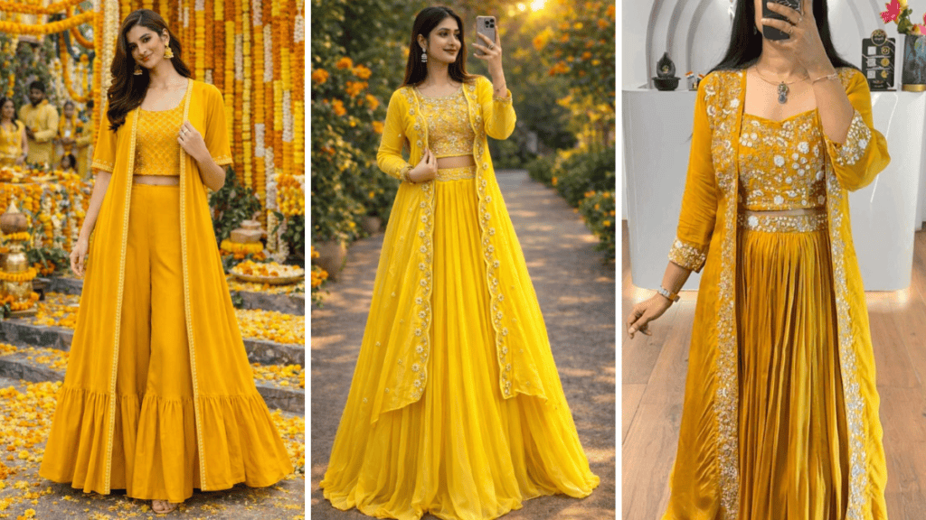 Haldi Dress for Girl