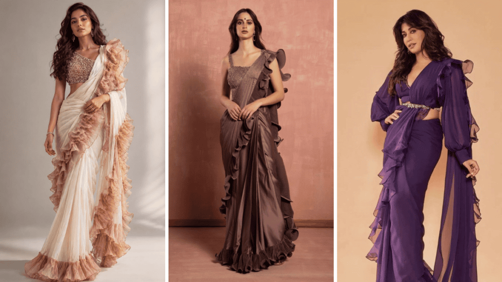 Party Wear Saree Design