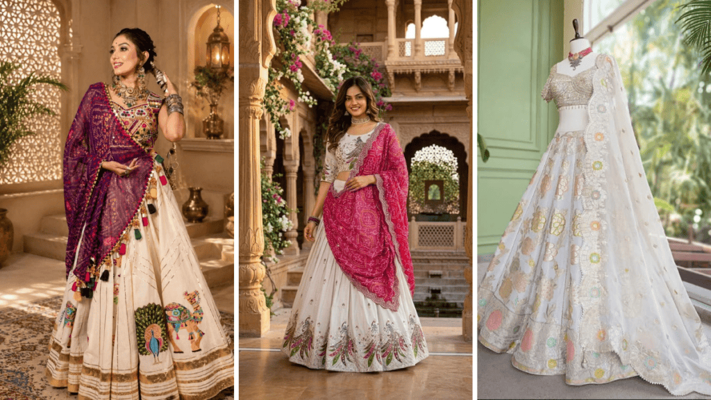 Mehndi Lehenga