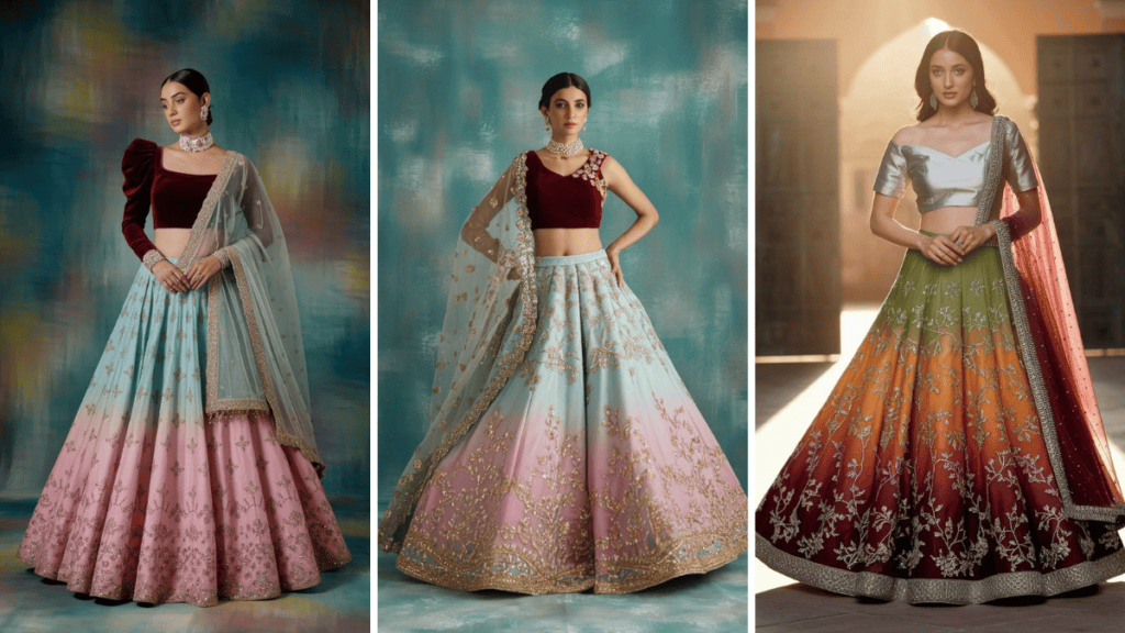 Multi Color Lehenga