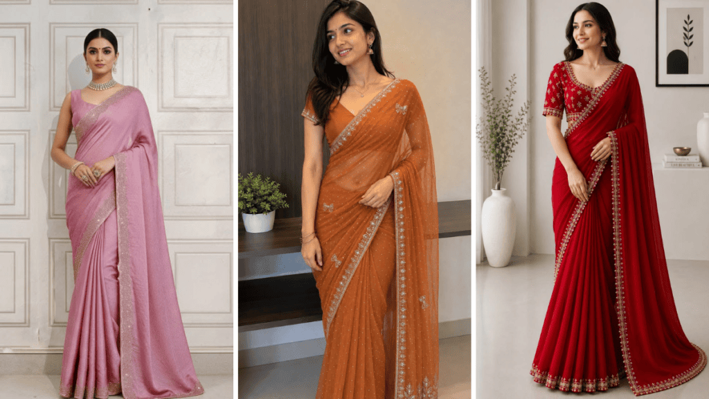 Saree for Engagement