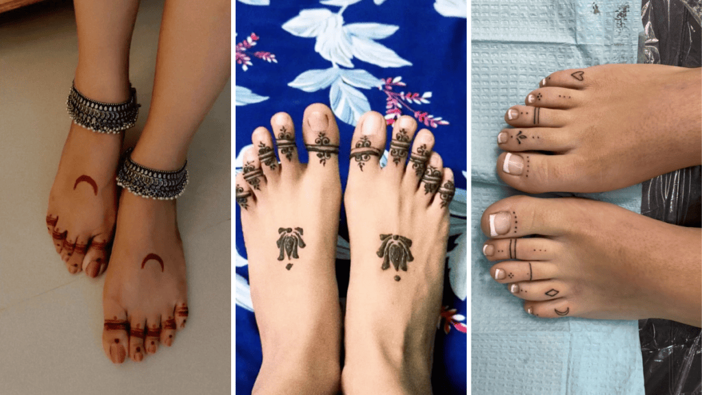 Leg Mehndi
