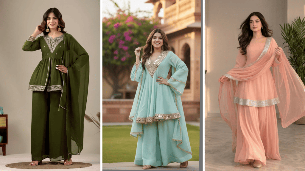 Anarkali Palazzo Set