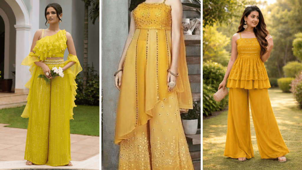 Haldi Dress for Girl