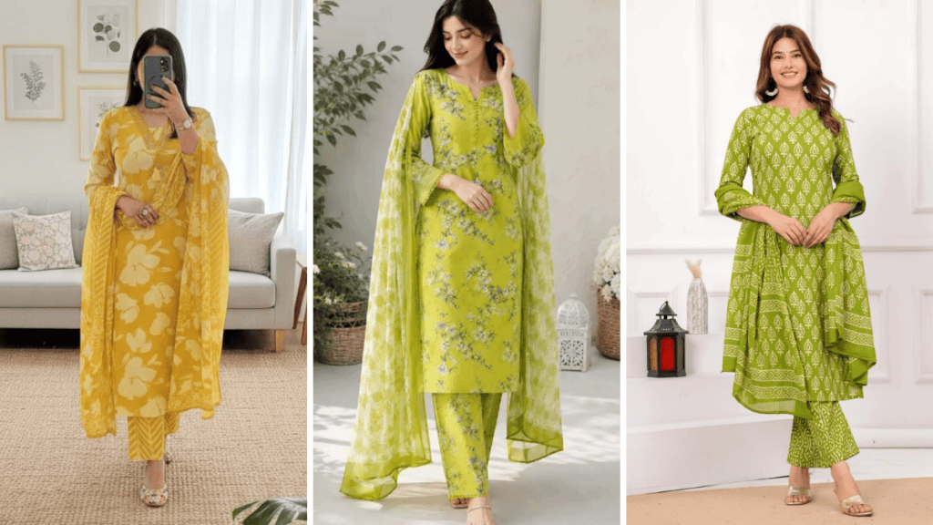 Punjabi Kurti Set