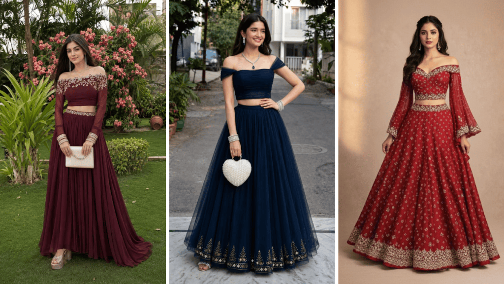 Cocktail Lehenga