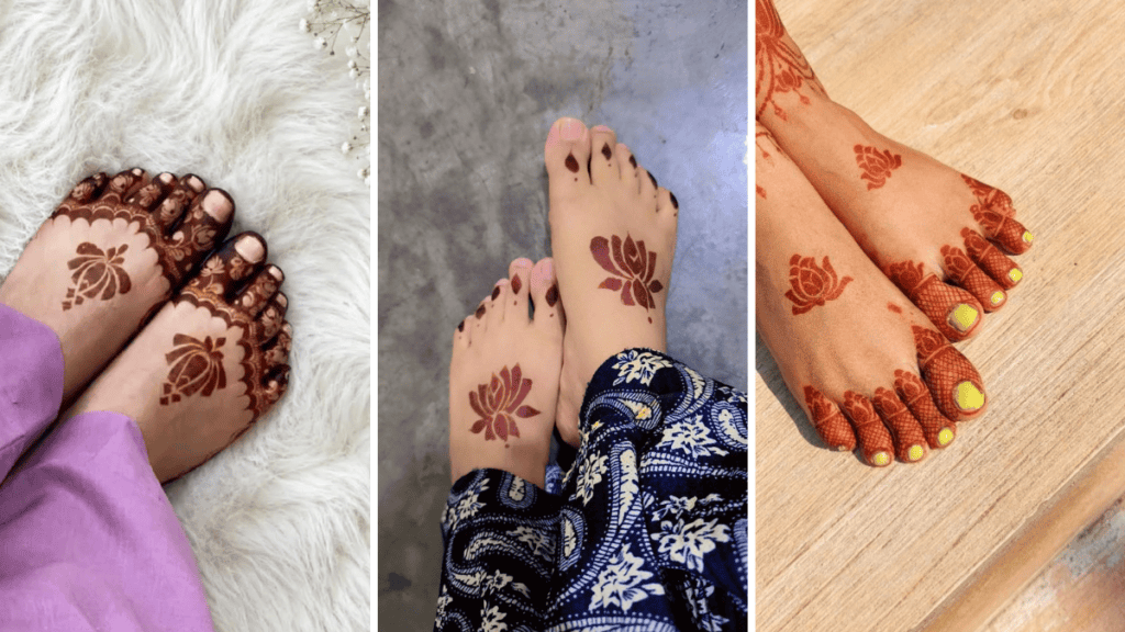 Leg Mehndi