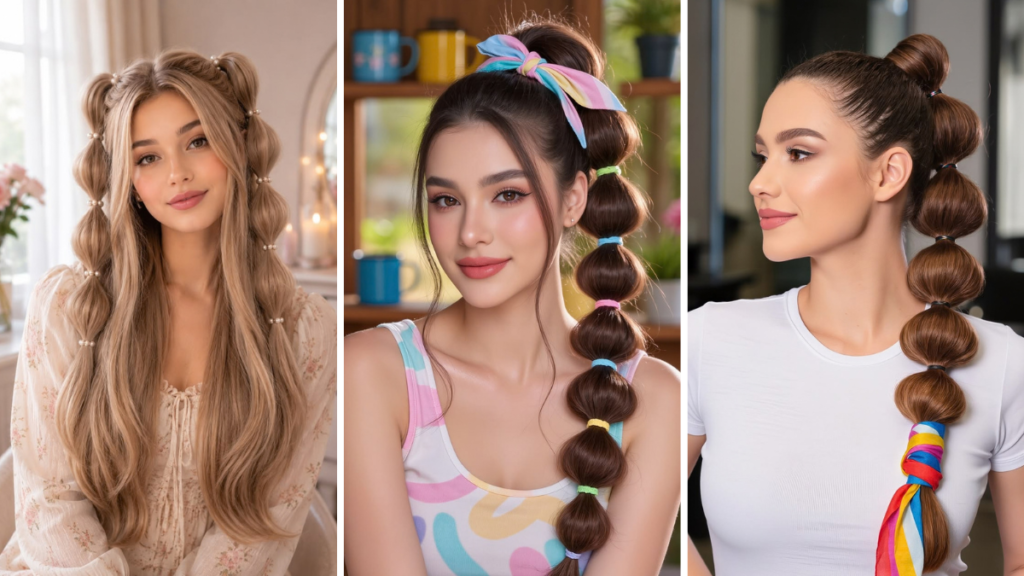 Hairstyle for Party Look