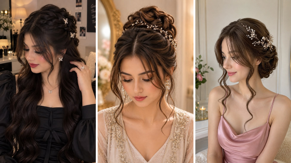 Hairstyle for Bridesmaid