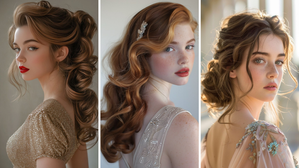 Hairstyle with Ethnic Wear