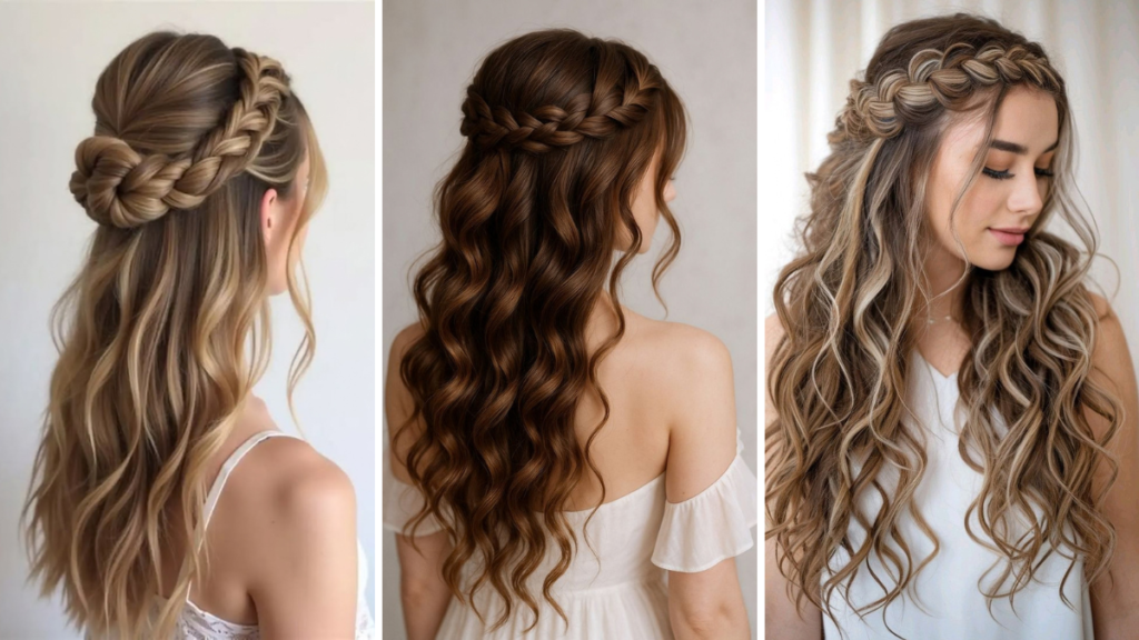 Hairstyle for Party Look